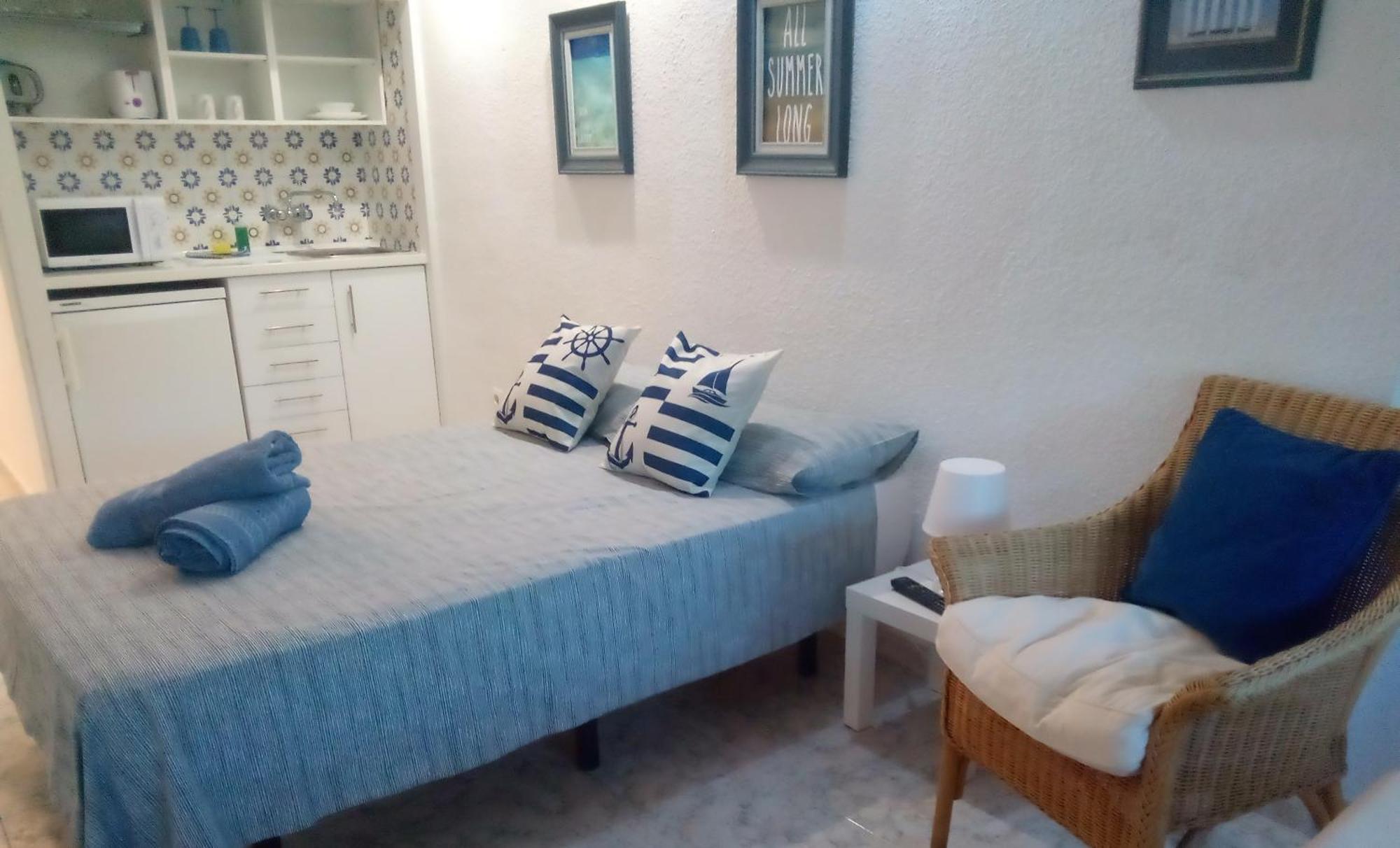 Apartament Los Cisnes Beach Studio 100M Playa Benalmádena Zewnętrze zdjęcie